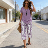 Printed Tunic Trouser Set