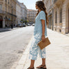 Printed Tunic Trouser Set