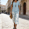 Printed Tunic Trouser Set
