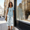 Printed Tunic Trouser Set