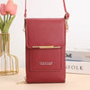 PU Leather Touchscreen Crossbody Bag
