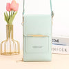 PU Leather Touchscreen Crossbody Bag