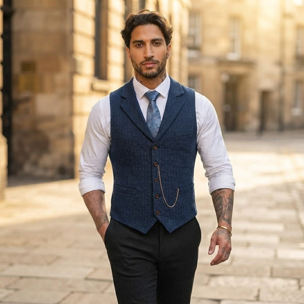 Lancaster Mens Puffer Vest