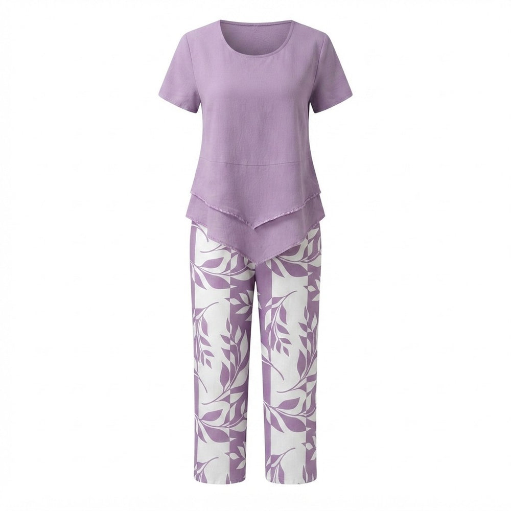 Printed Tunic Trouser Set